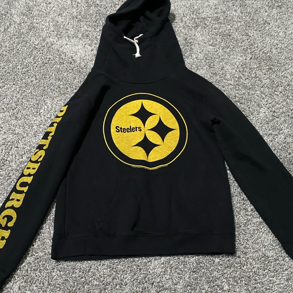 Junk Food Pittsburgh Steelers Cowl-neck Hoodie